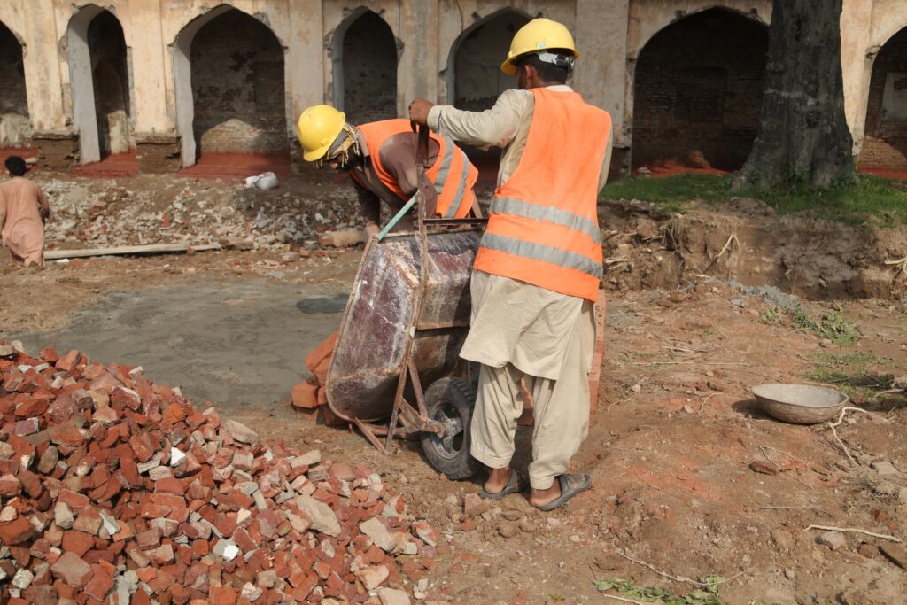 conservation of lahore fort café