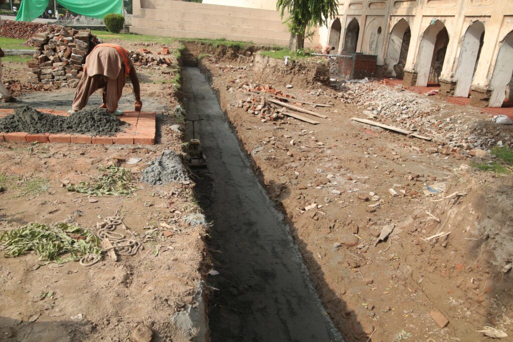 conservation of lahore fort café