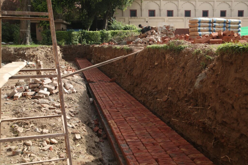 conservation of lahore fort café