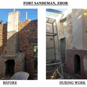 renovation of Sandeman Fort