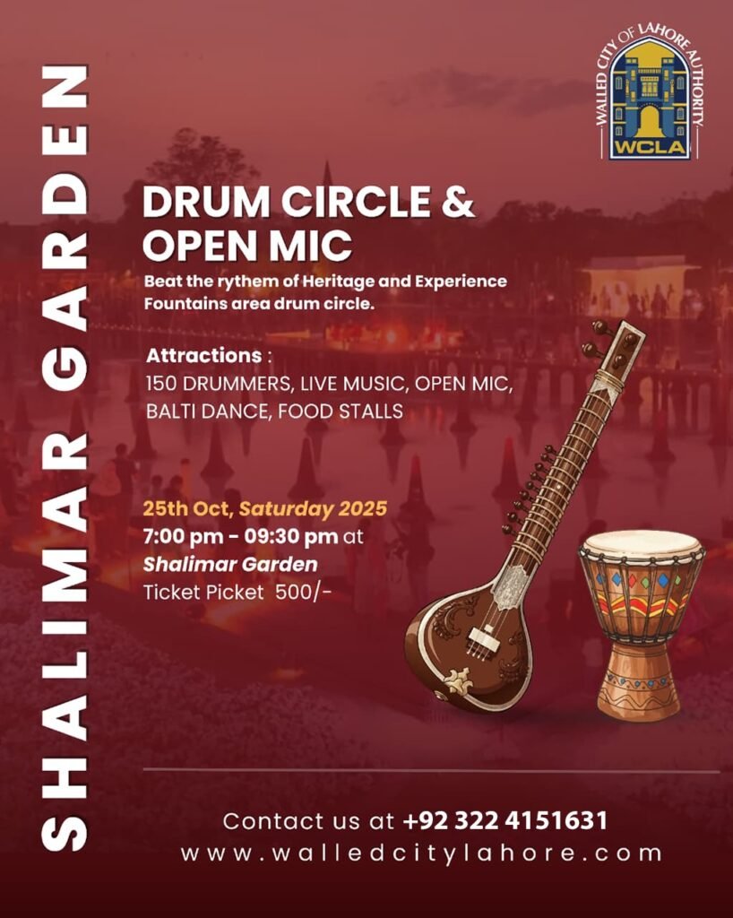 Feel the Beat of Heritage at Shalimar Garden